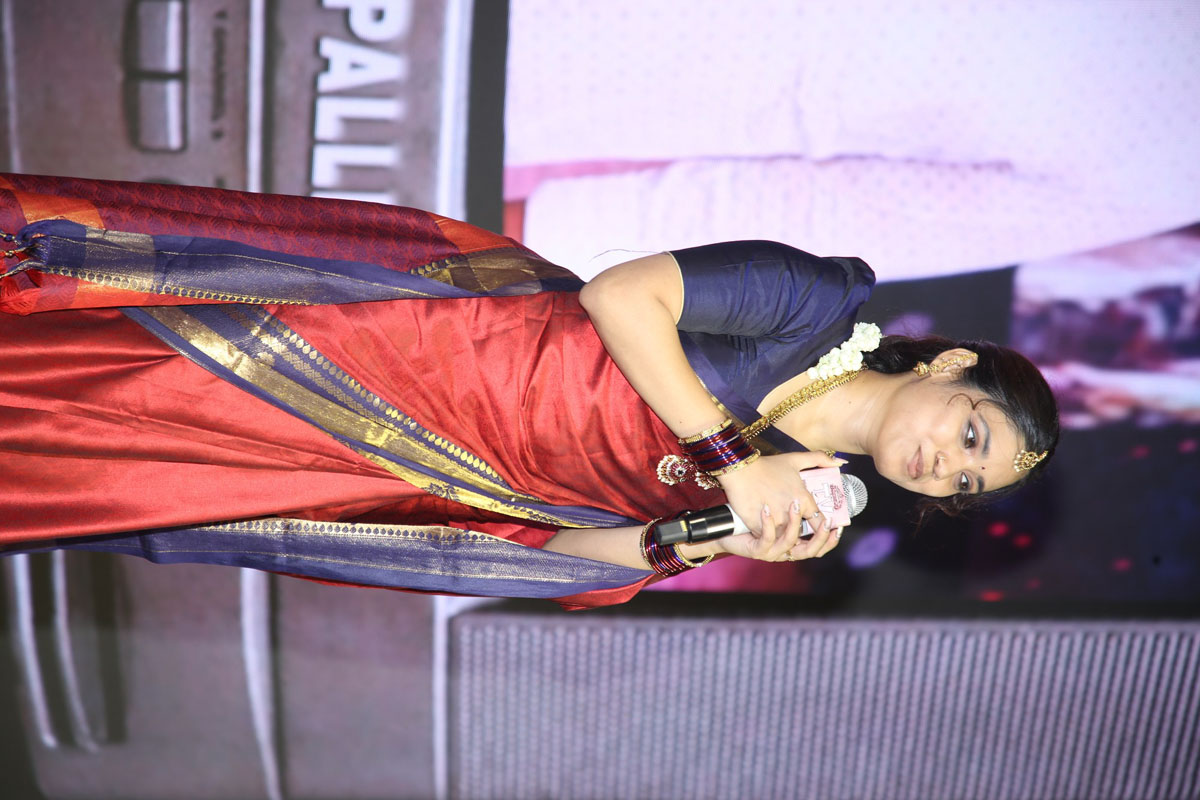 rajashree speech thimmarajupalli event stage