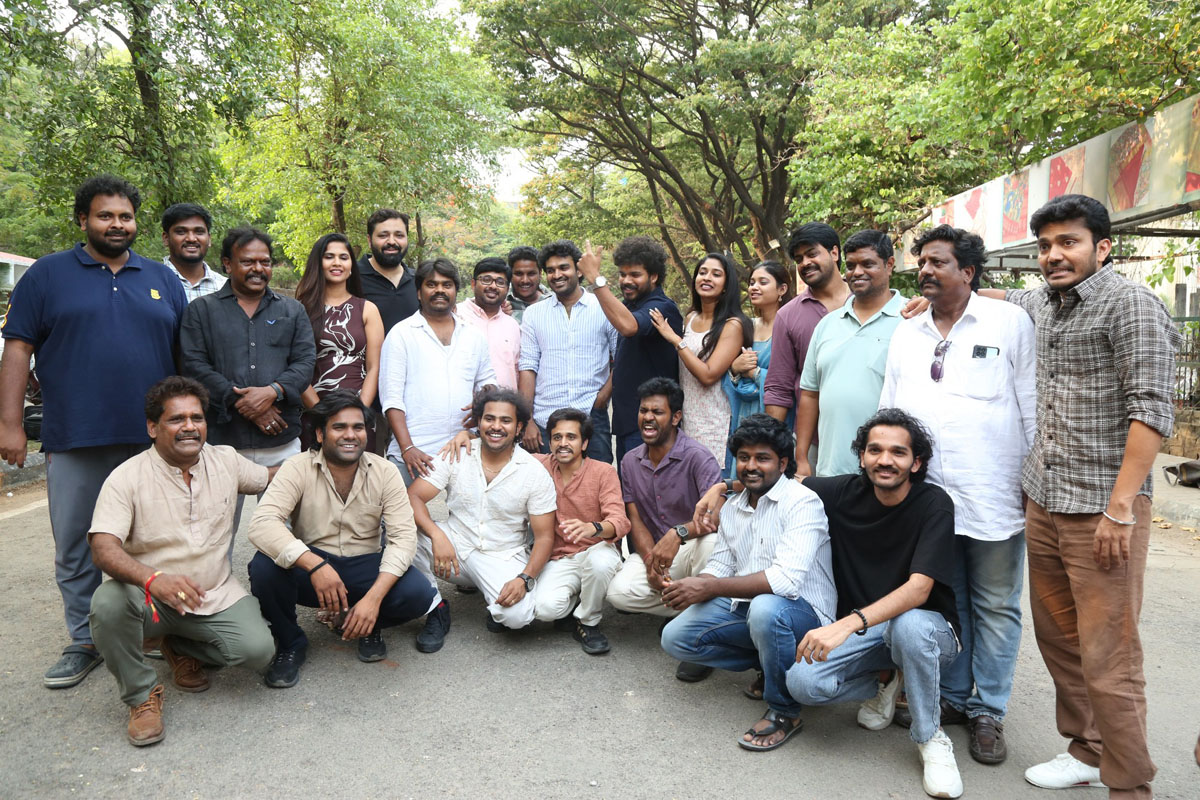 Thimmarajupalli team group pose celebration