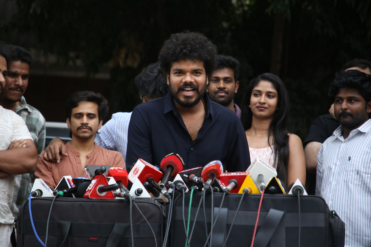 Sai Tej speech at success event