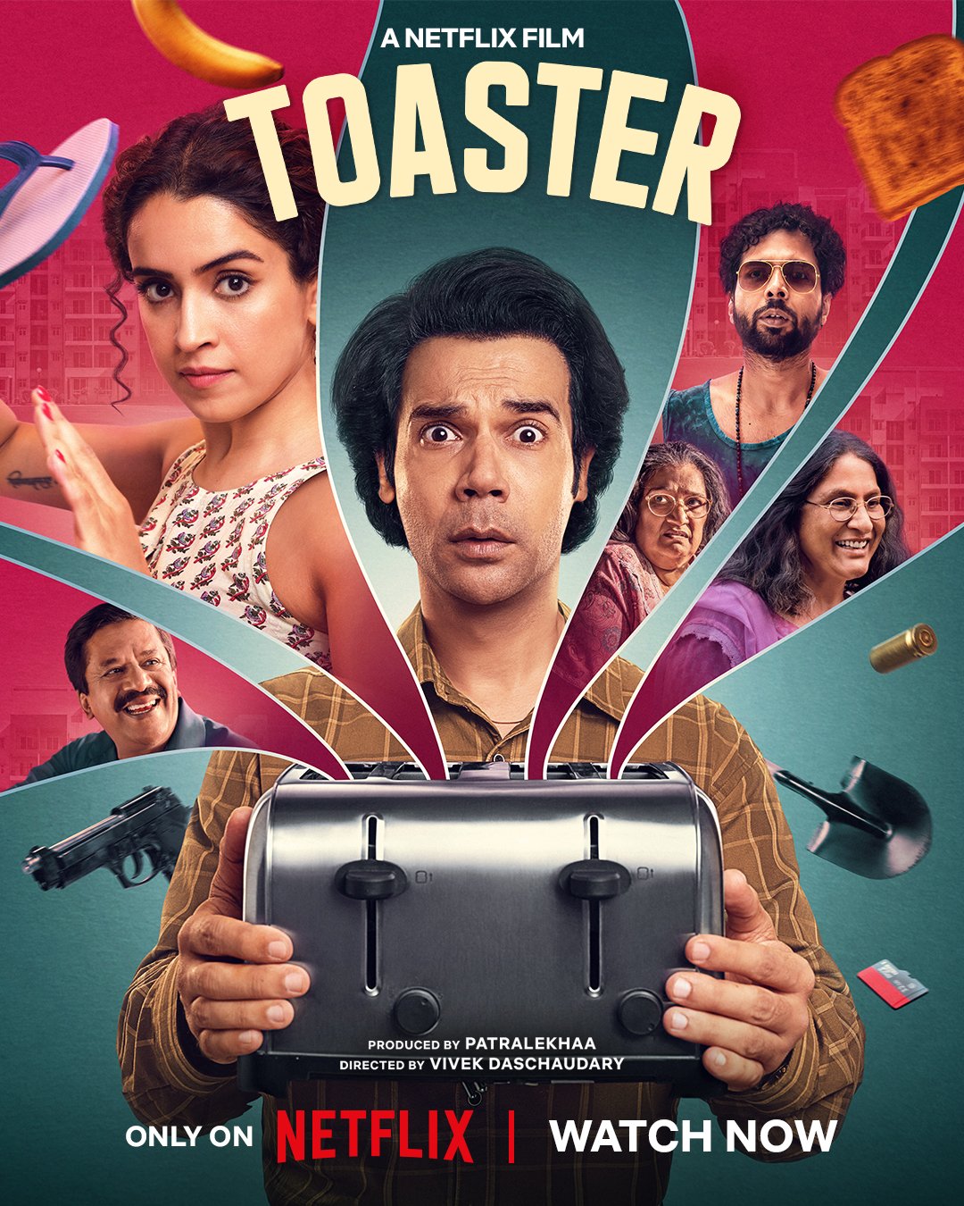 RajKummar Rao Toaster Netflix streaming poster look