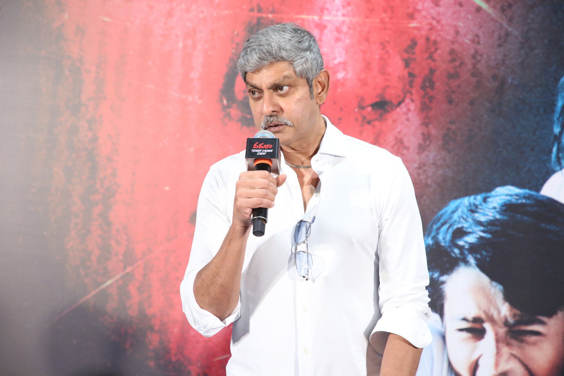 Jagapathi Babu speaking at Vadhala teaser launch event