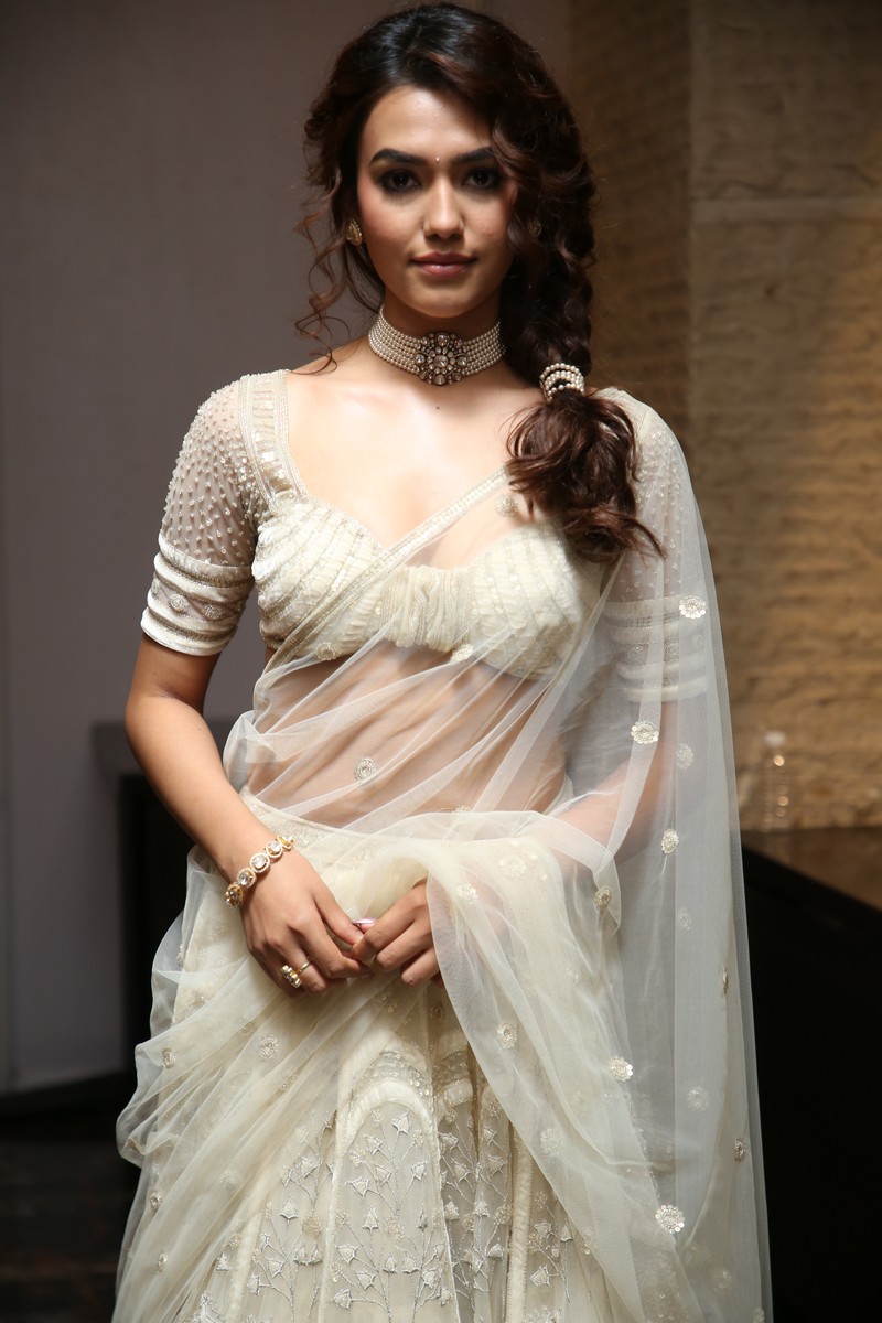 Vidhi Yadav stunning saree with elegant accessories