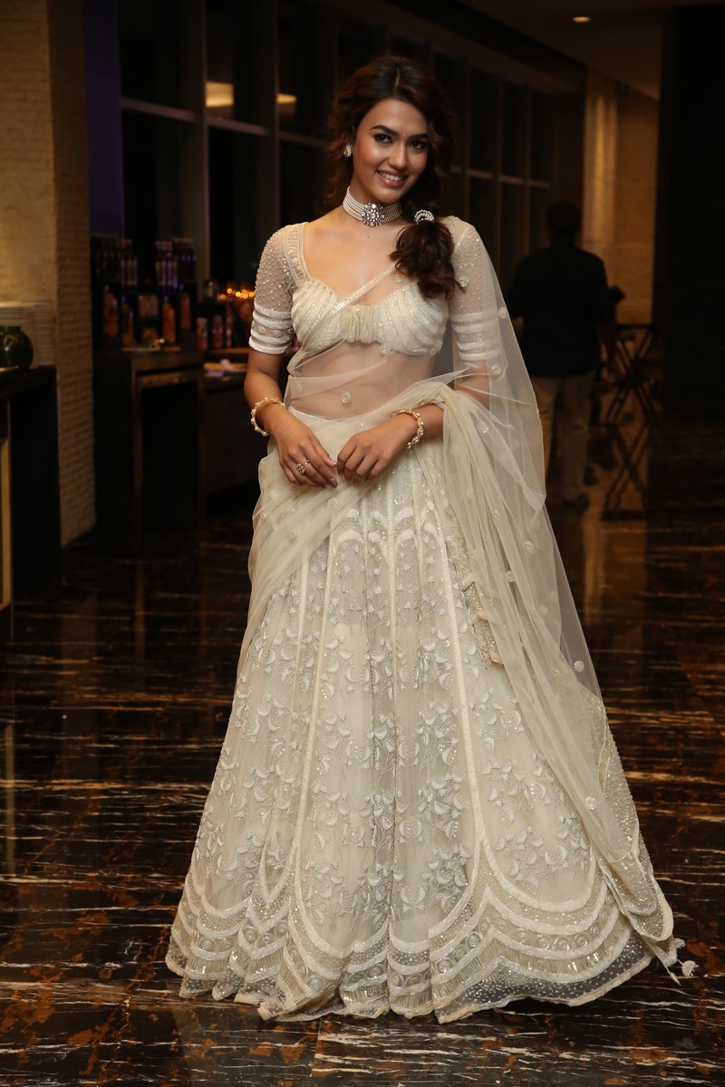 Vidhi Yadav regal ivory outfit with contemporary touch