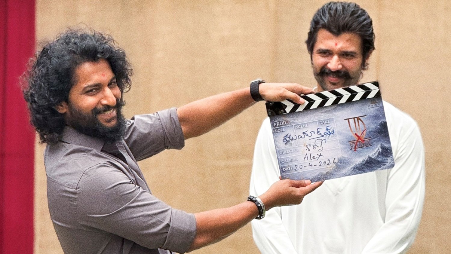 Vijay Deverakonda film launch crowd event visuals