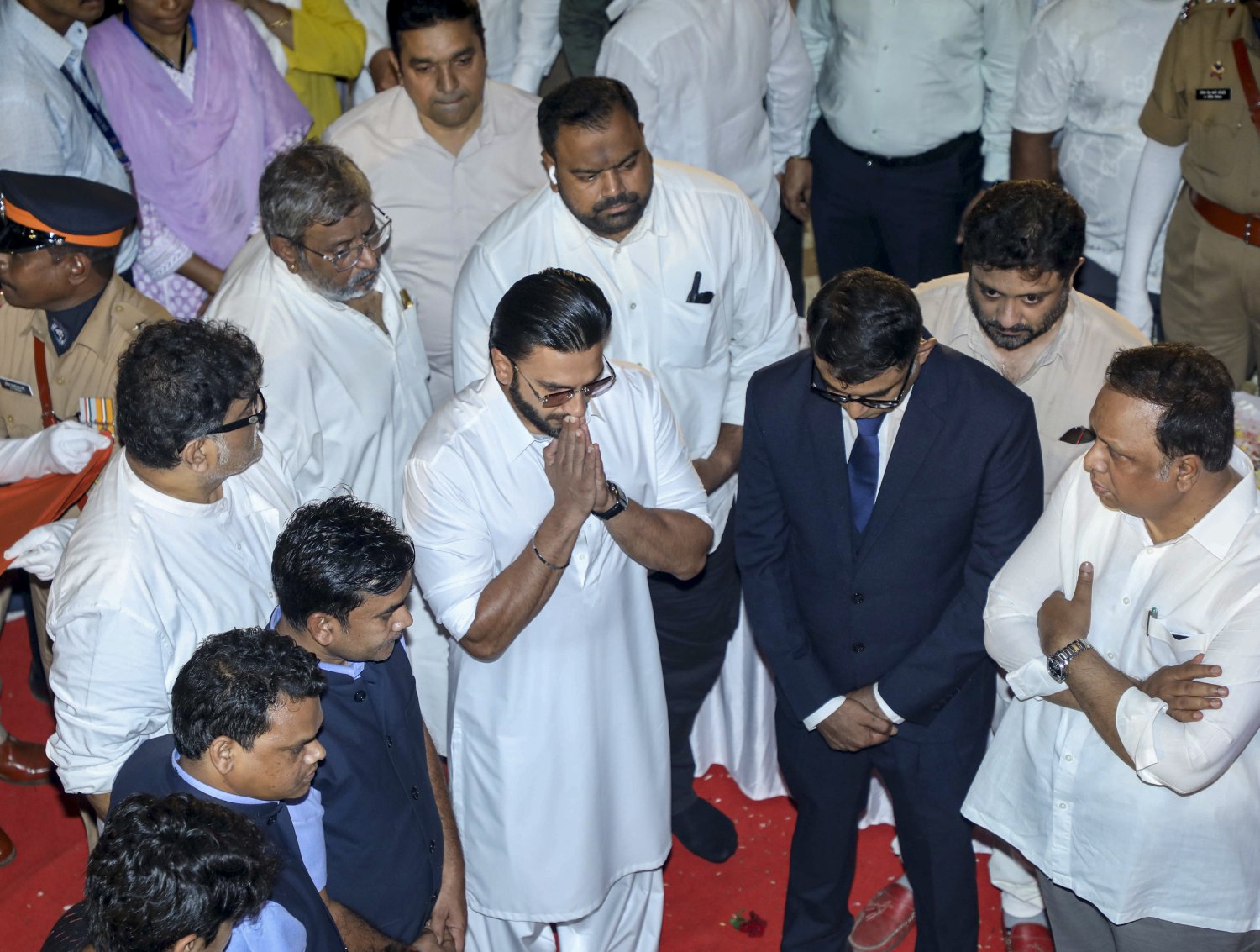 A Funeral Marked by State Honours and Star Presence