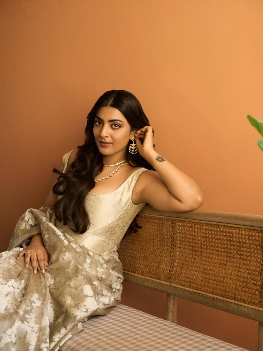 Zayn Marie Khan elegant stylish portrait look