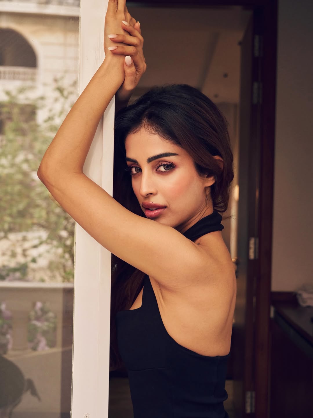 Priya Banerjee elegant portrait in stylish attire
