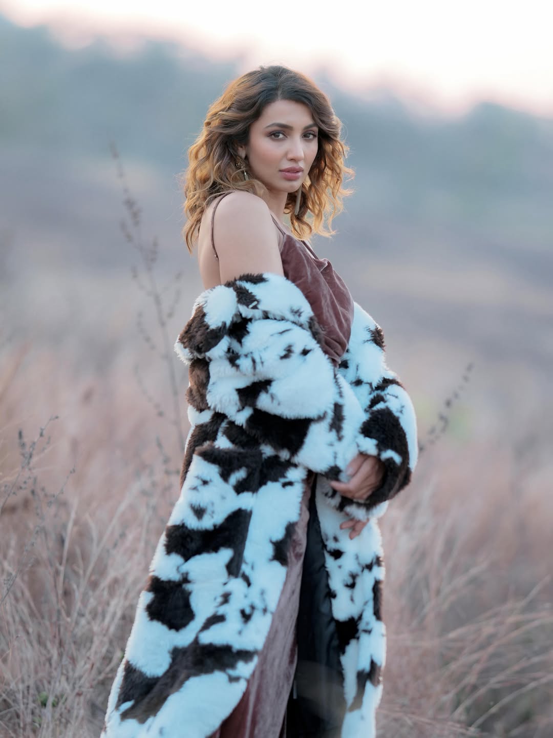 Tejaswi Madivada chic fashion photoshoot outdoors