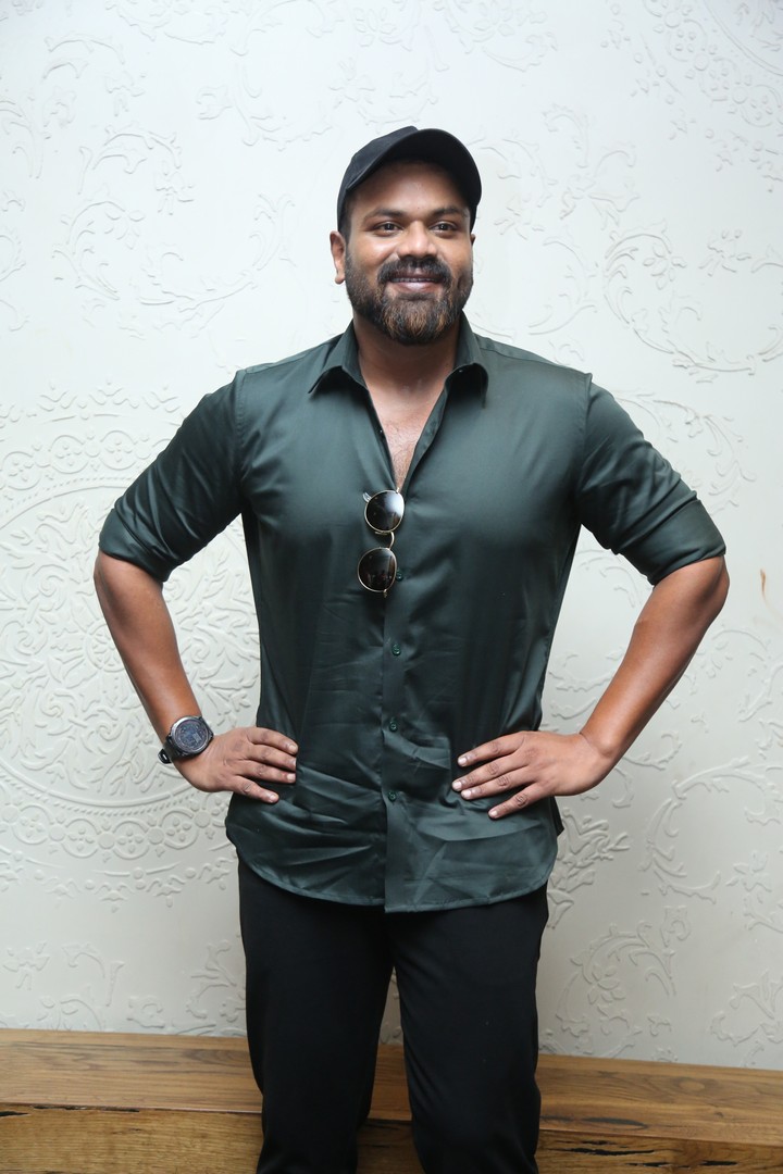 Manchu Manoj stylish pose in modern attire