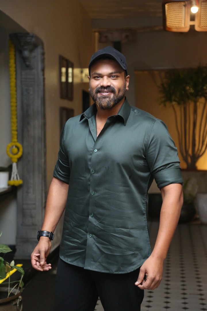 Manchu Manoj in sharp shirt and sunglasses