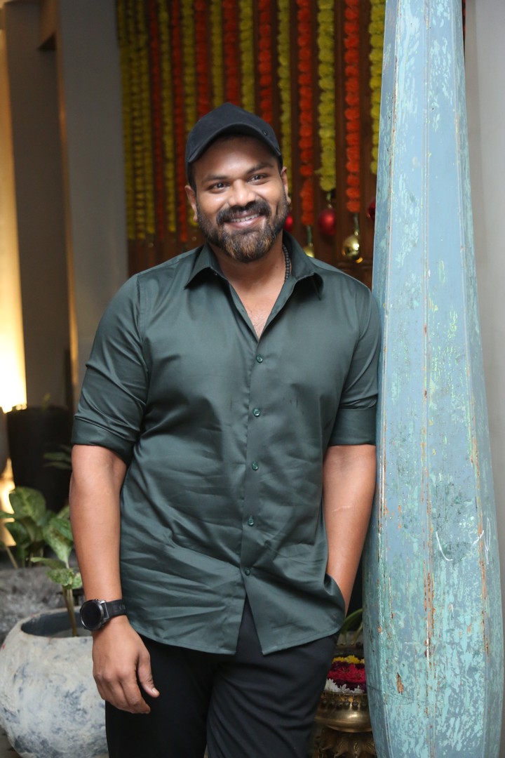 Manchu Manoj in casual stylish dark shirt
