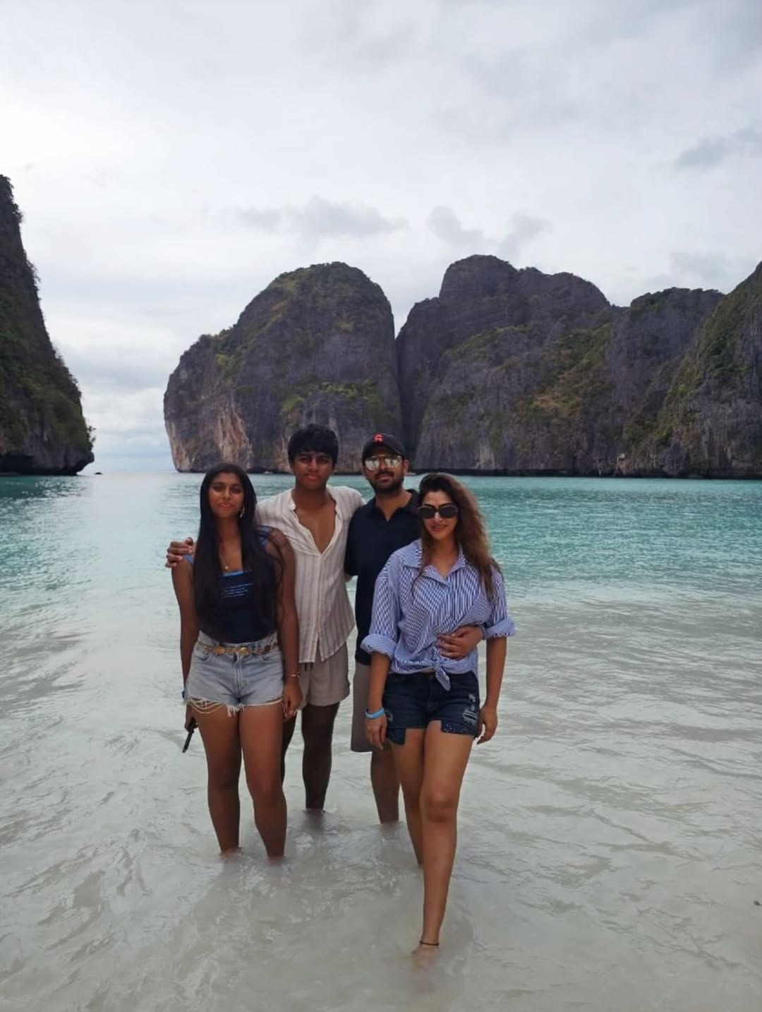 Actor Srikanth’s Latest Family Photos From Abroad Go Viral on Social Media