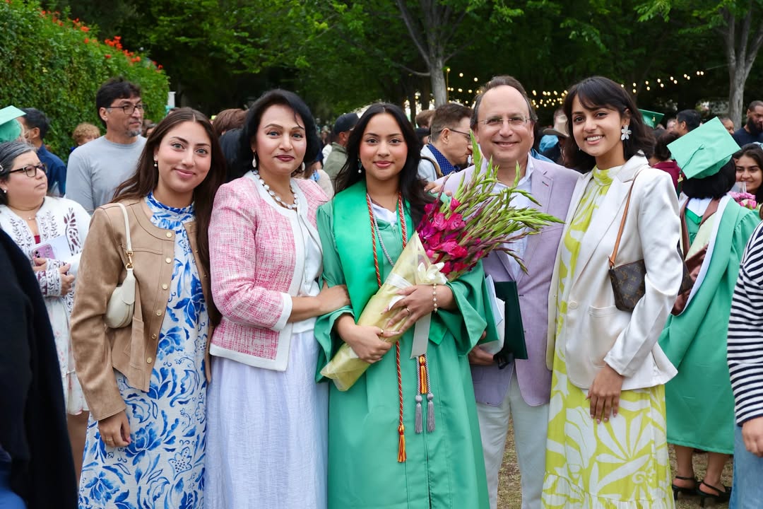 Actress Madhavi daughter Convocation Photos