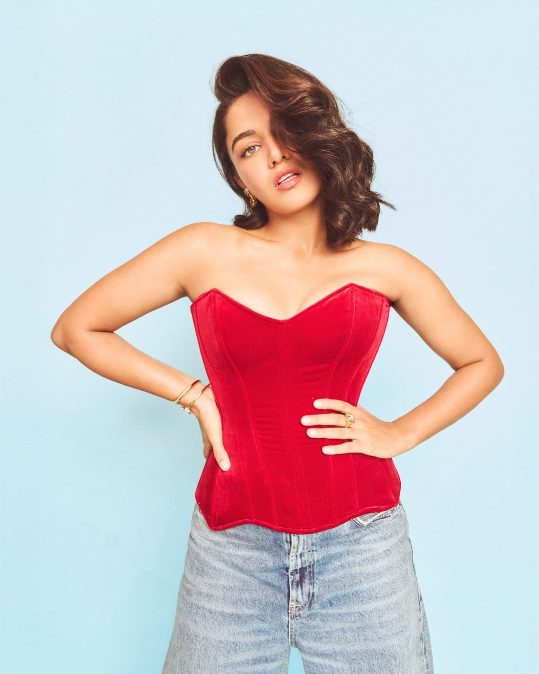 Actress Wamiqa Gabbi Stylish Photos Atracts Fans