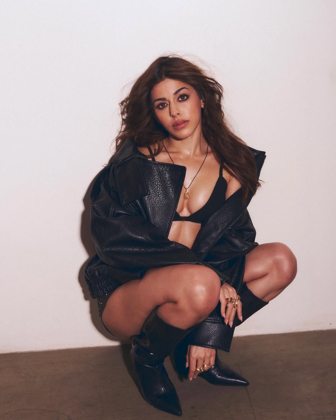 The Leather Jacket That Dominates the Look