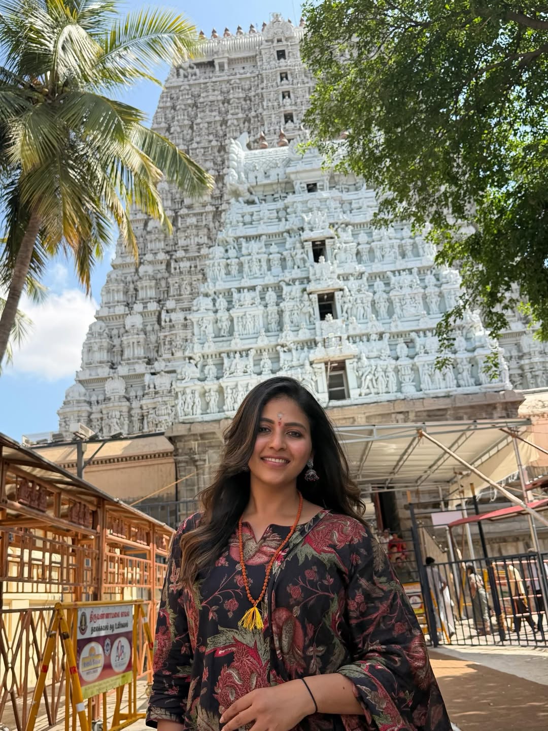 Anjali Tiruvannamalai visit photos
