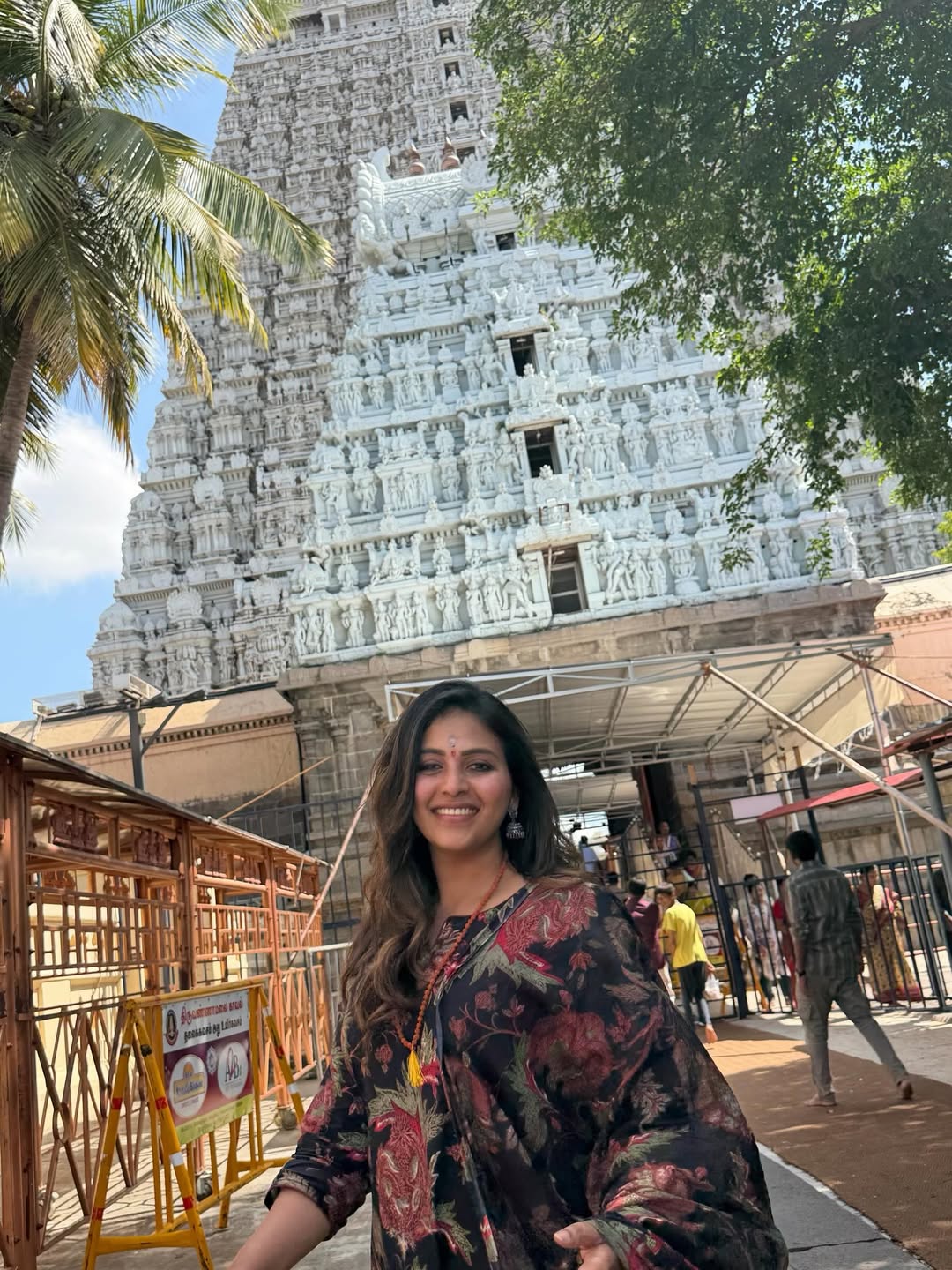 Anjali Tiruvannamalai visit photos