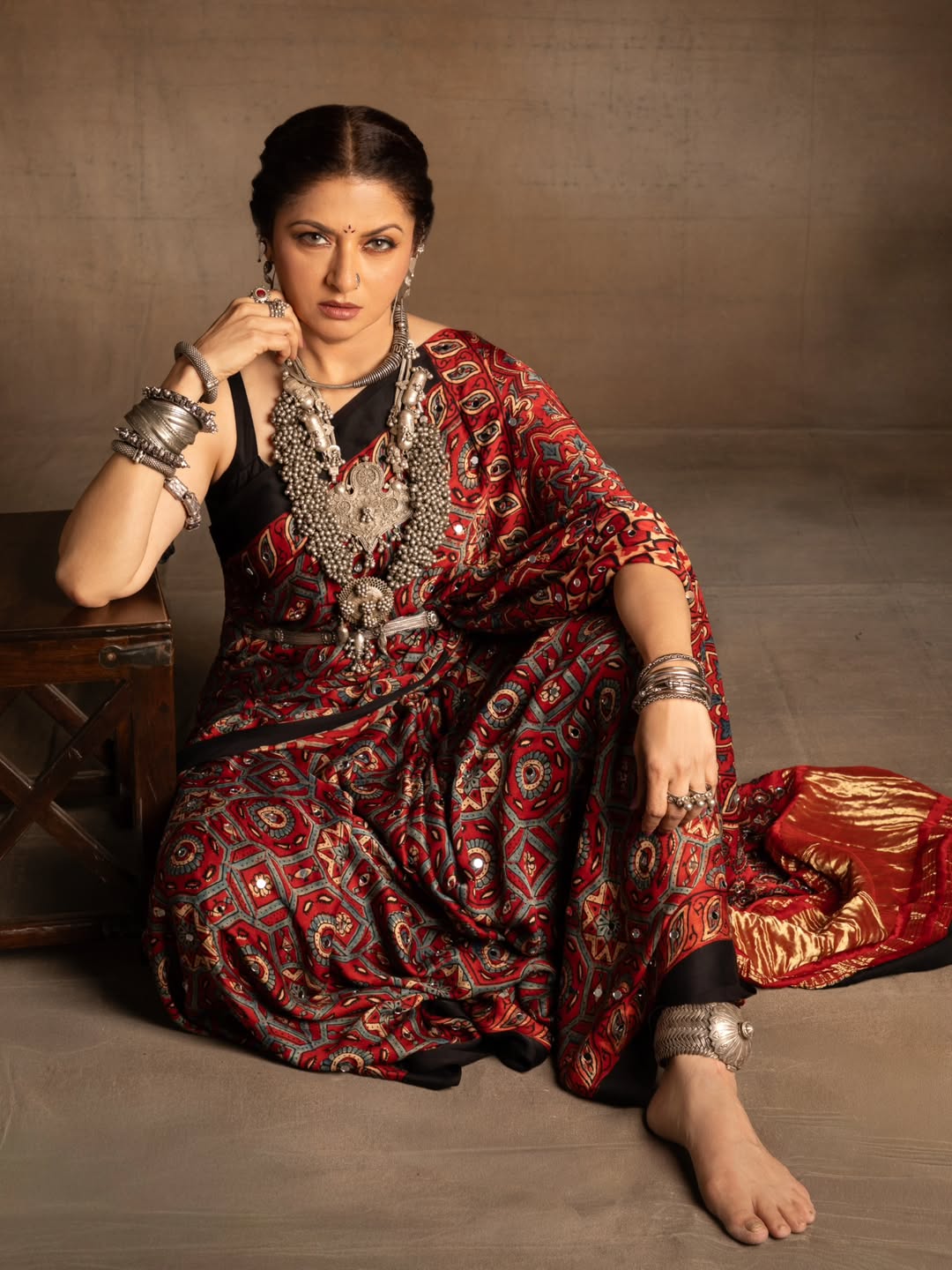 A Saree Look Rooted in Heritage