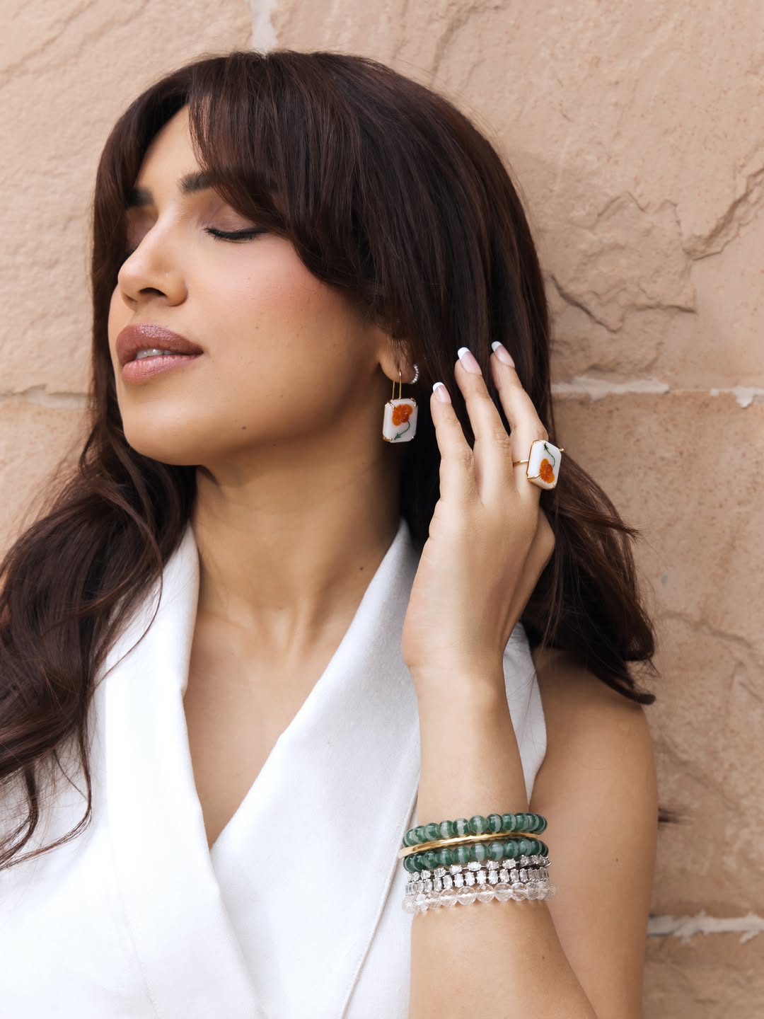 Bhumi Pednekar showcasing contemporary luxury fashion