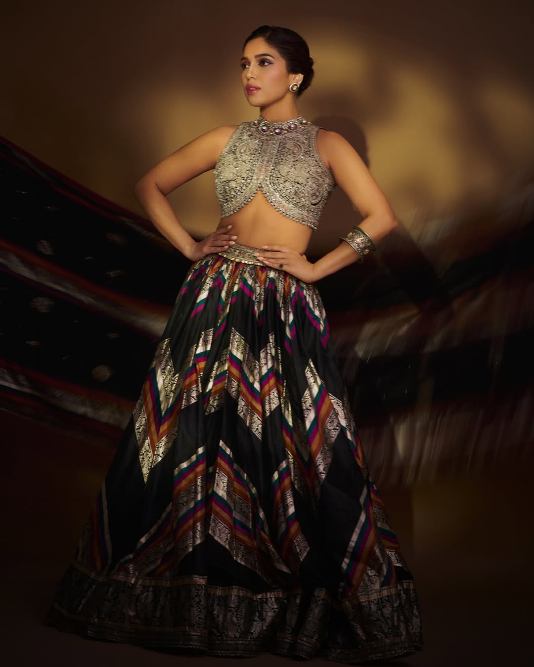 Ethnic Grandeur Meets Modern Confidence