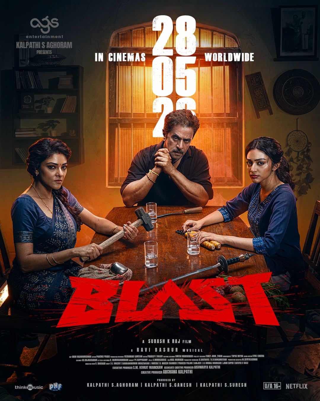 Blast movie worldwide theatrical release on May 28 2026