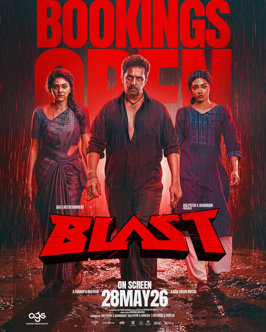BLAST movie advance booking poster