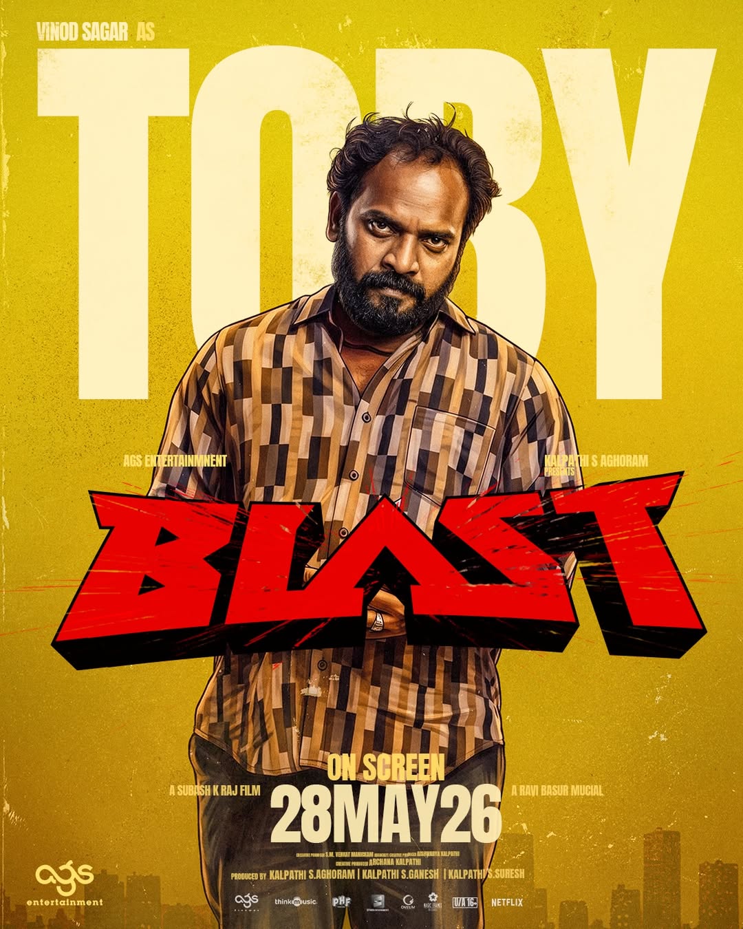 Toby character look from BLAST