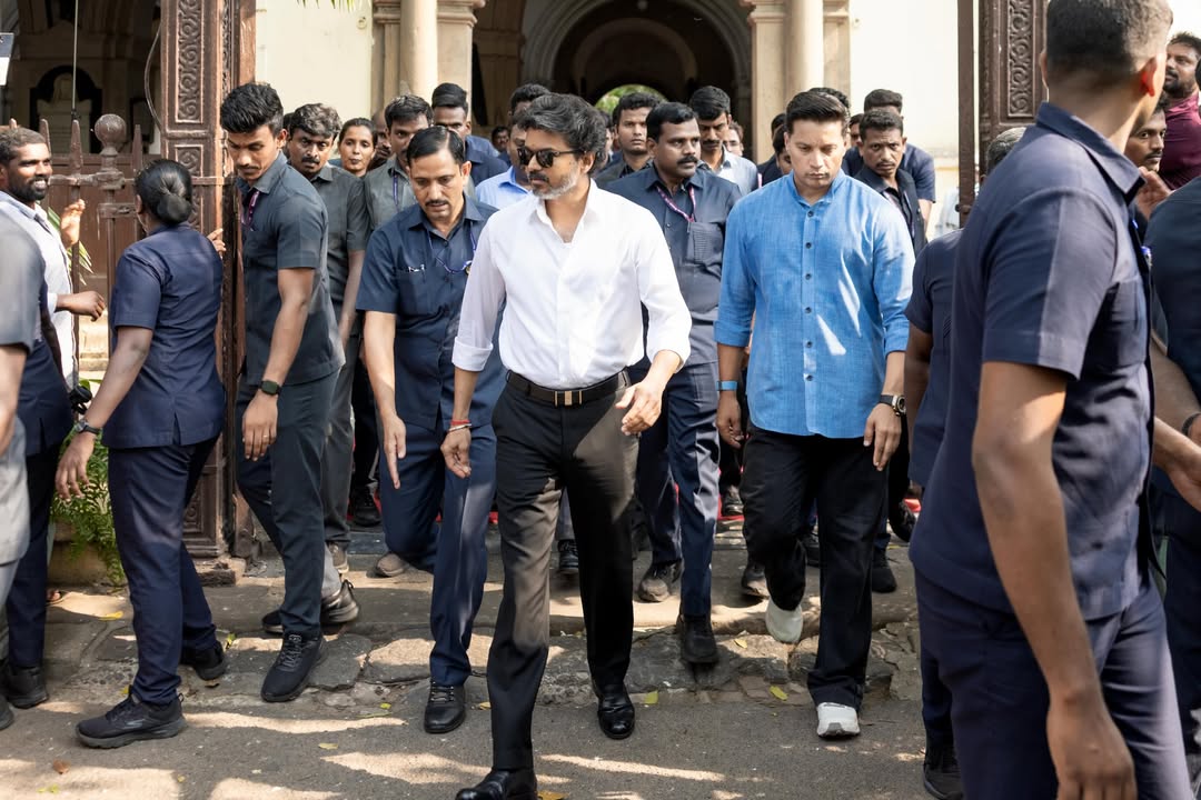 Vijay St George Fort Tour Photos