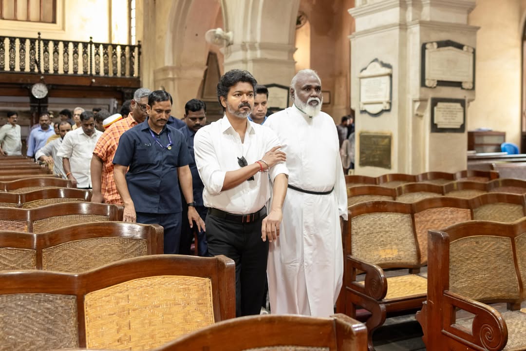 Vijay St George Fort Tour Photos