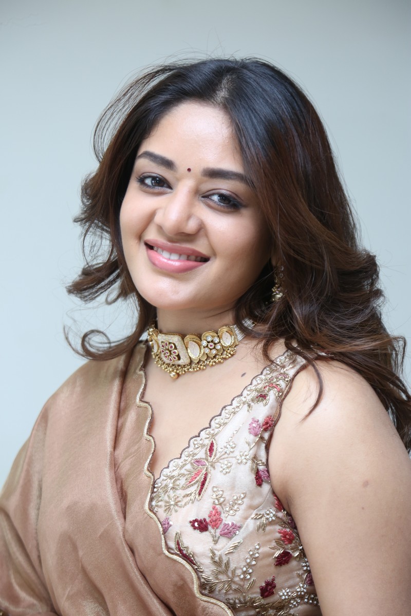 Deepshikha Chandran in festive traditional attire