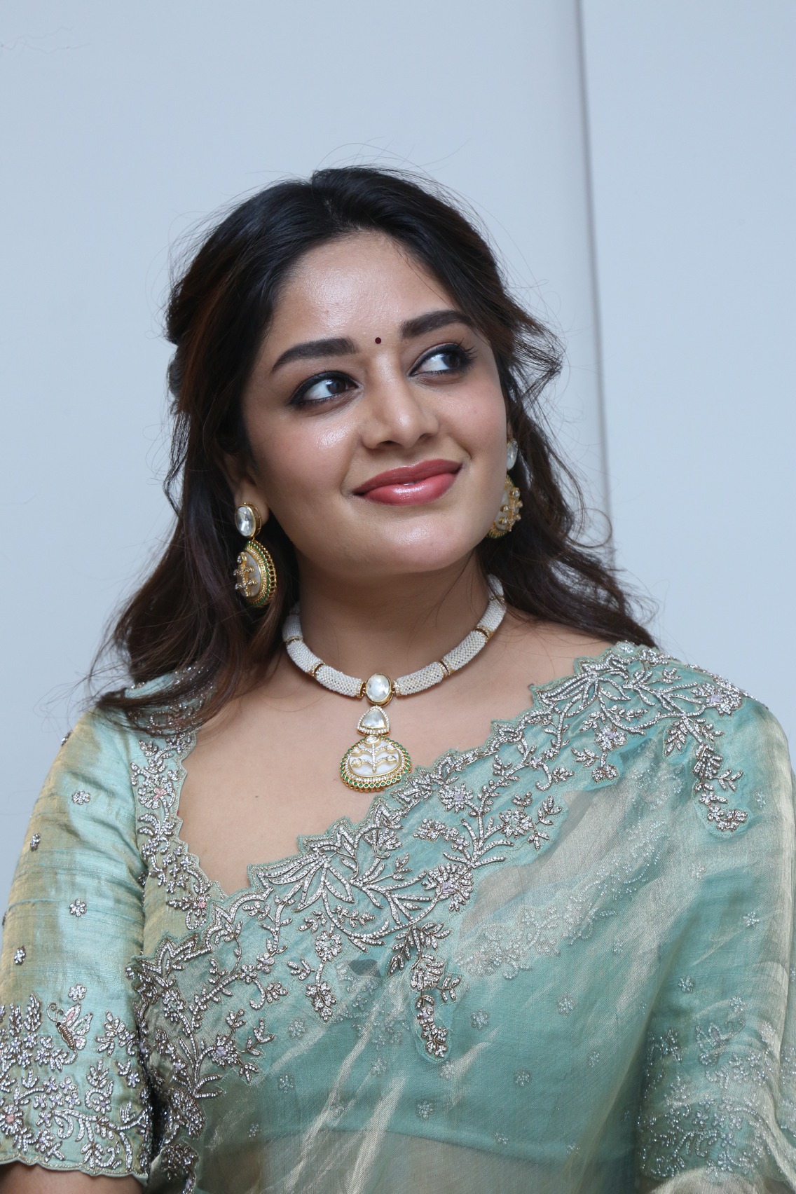 Deepshikha Chandran stylish ethnic fashion