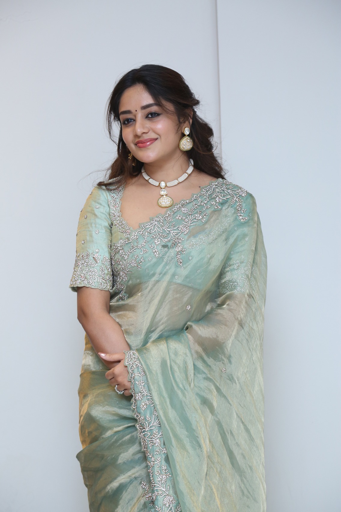 Deepshikha Chandran chic traditional attire