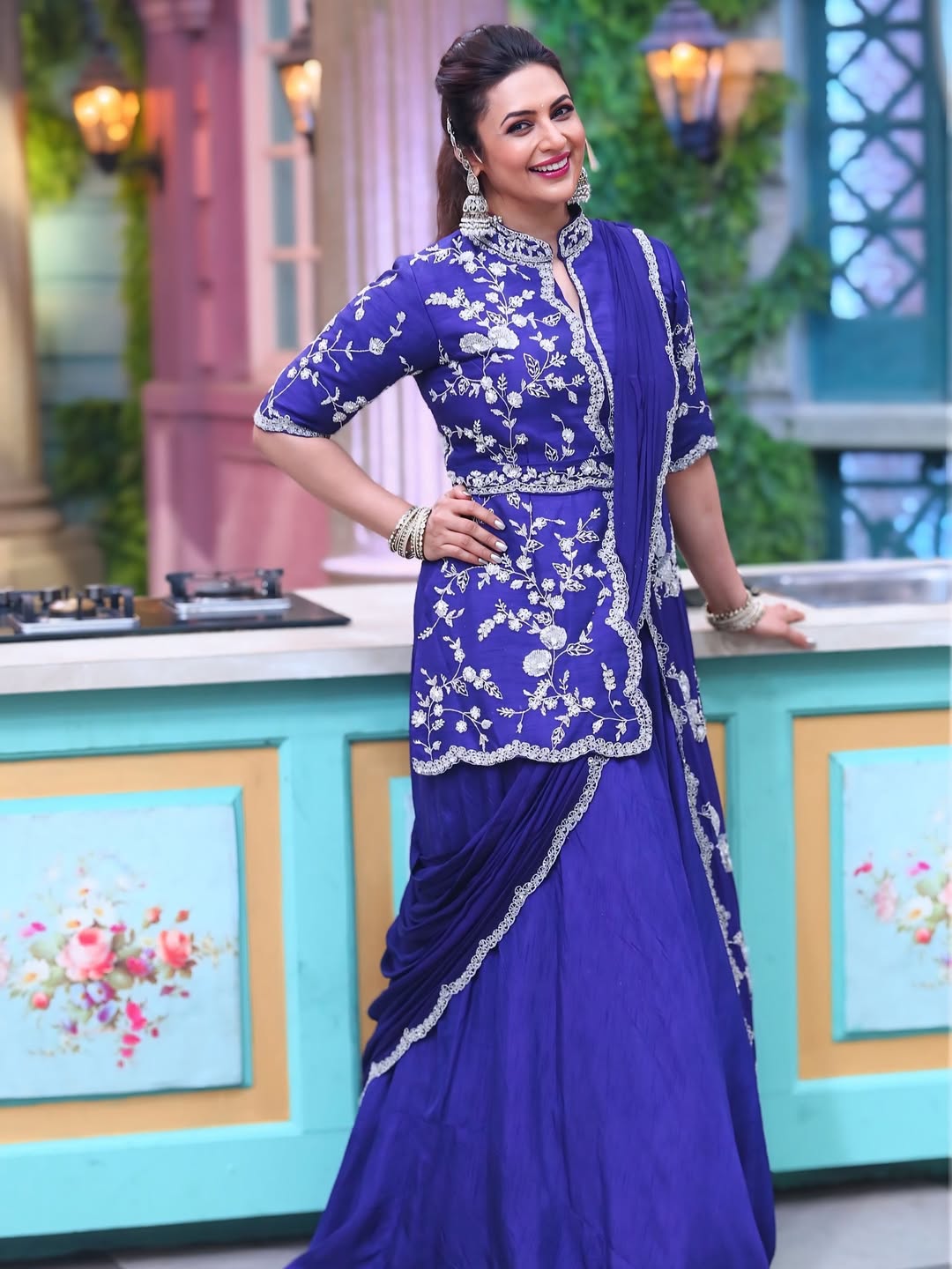 Royal Blue Ethnic Glamour