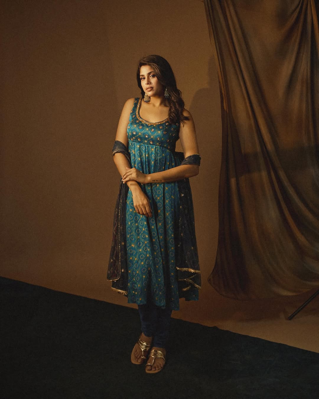 Faria Abdullah regal ethnic style portrait