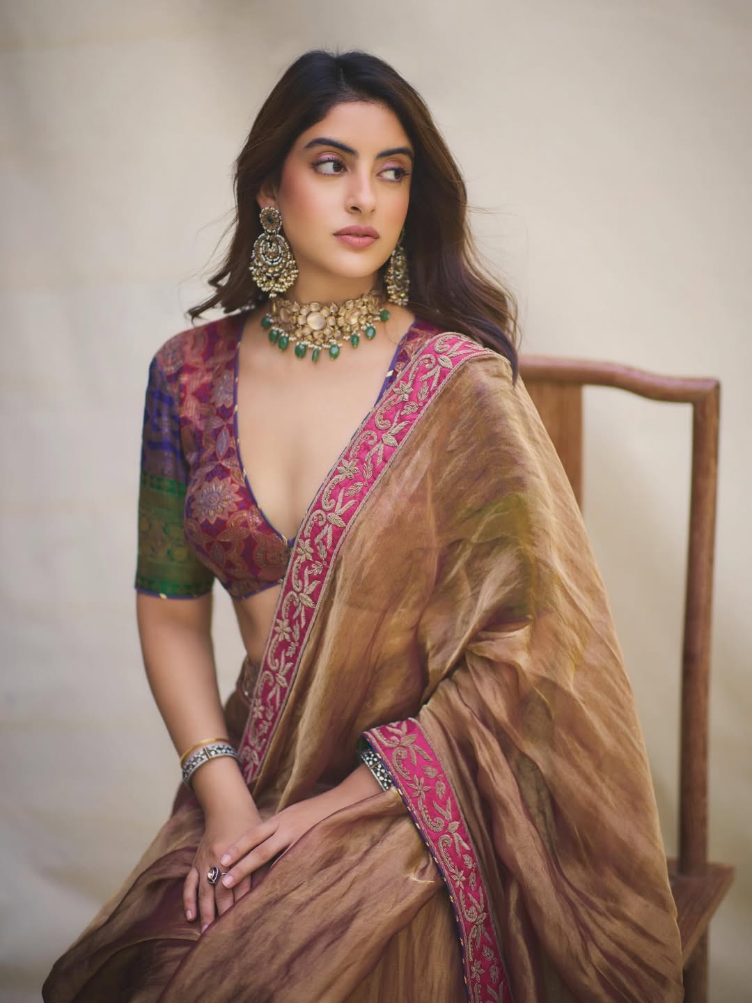 Timeless Grace in a Silk Saree