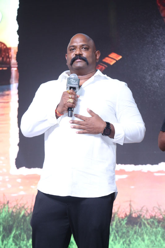 Actor Jeevan speaking at movie event