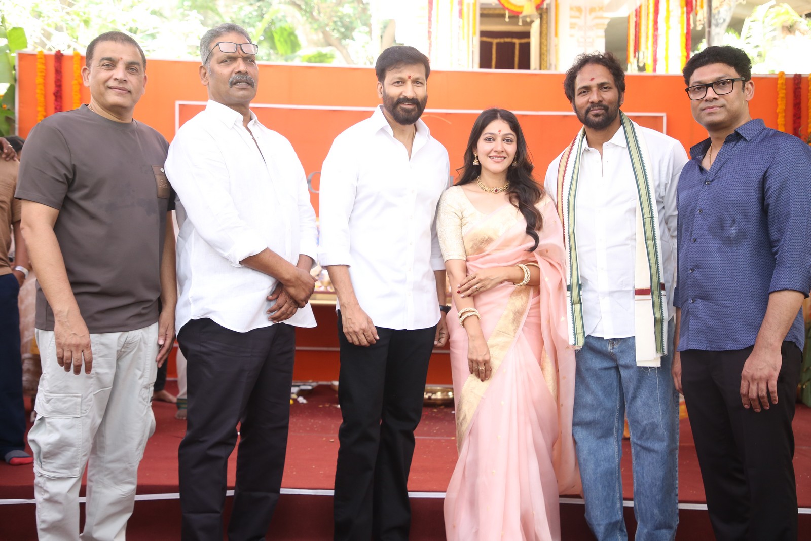 Gopichand 34 traditional pooja event
