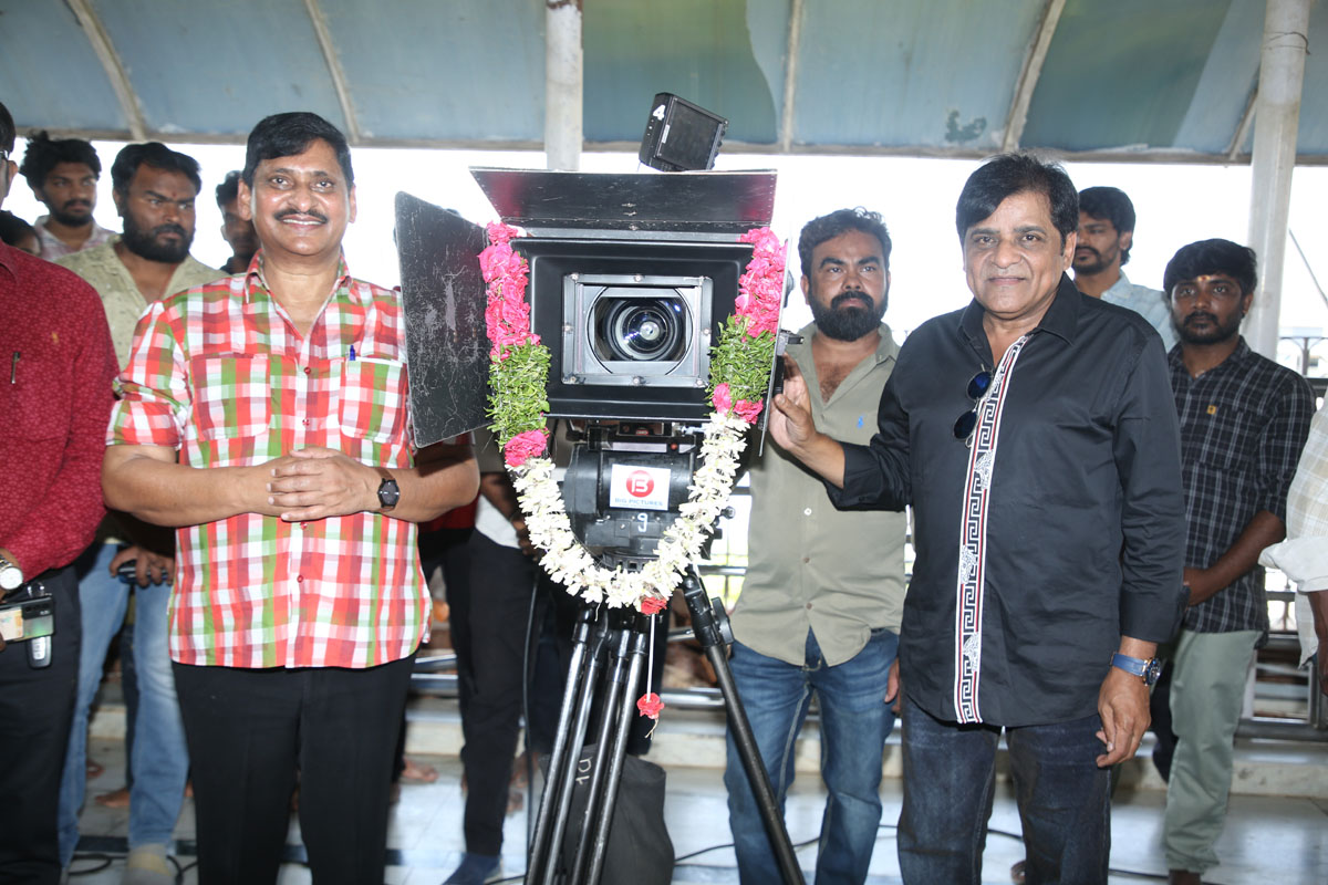 Cast and crew at film opening event