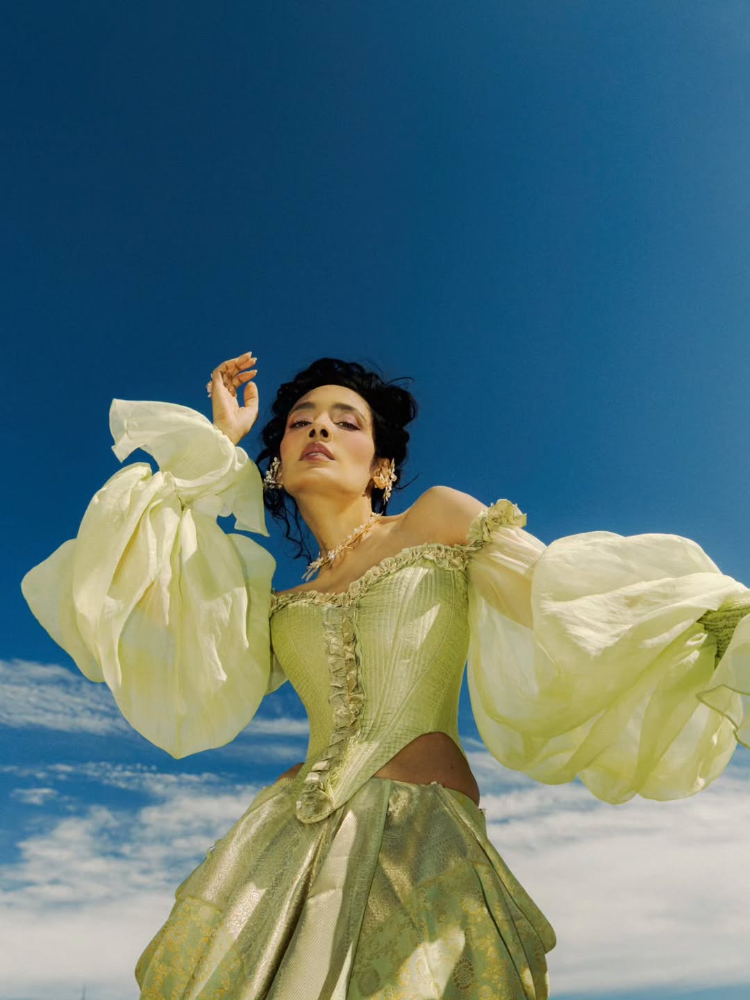 Statement Sleeves And Regal Silhouettes