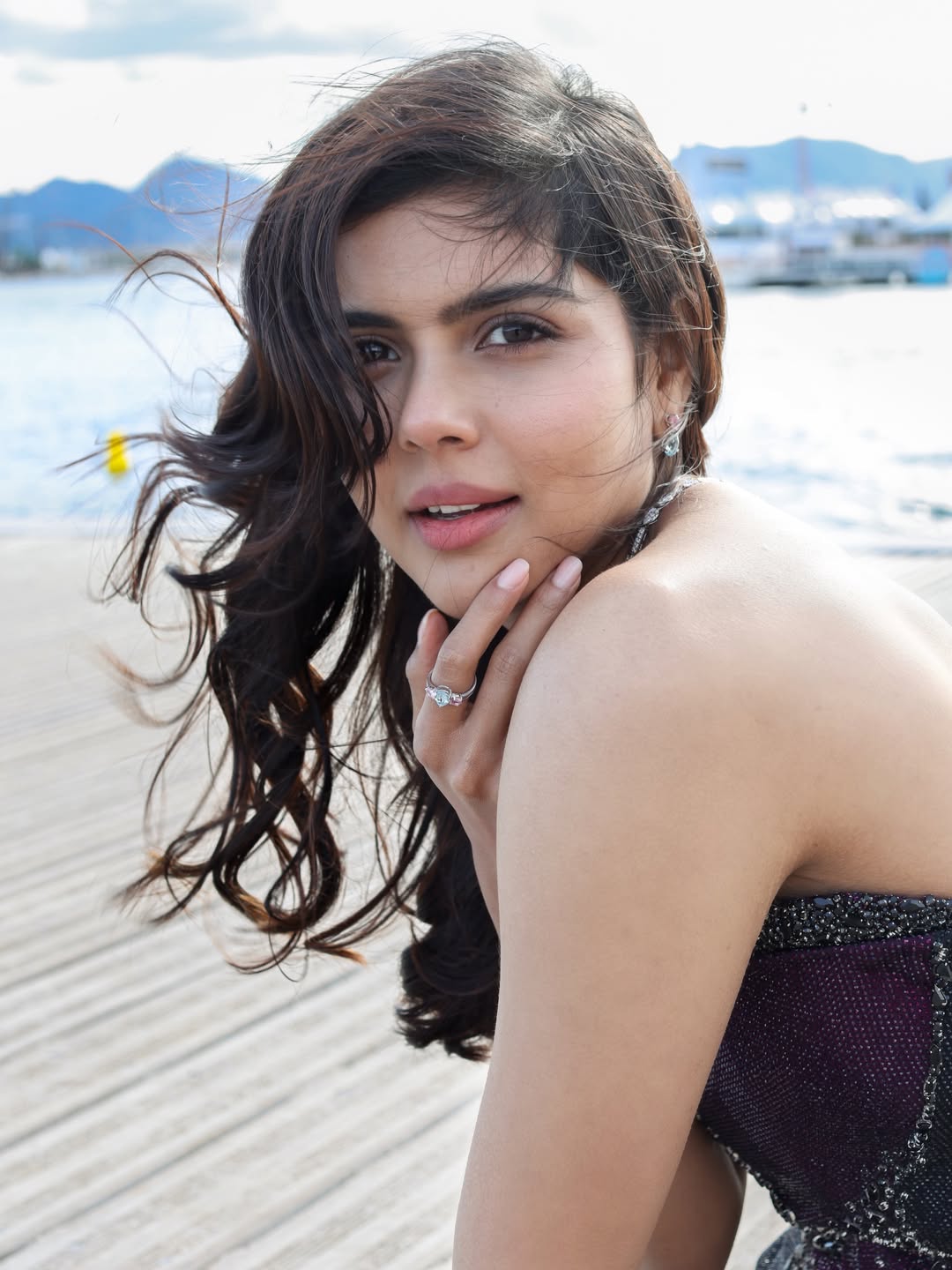Kalyani Priyadarshan soft glam makeup