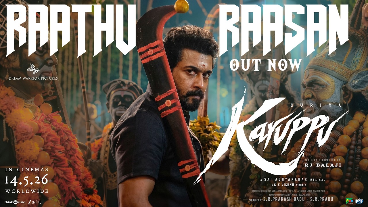 Raathu Raasan third single from Karuppu release