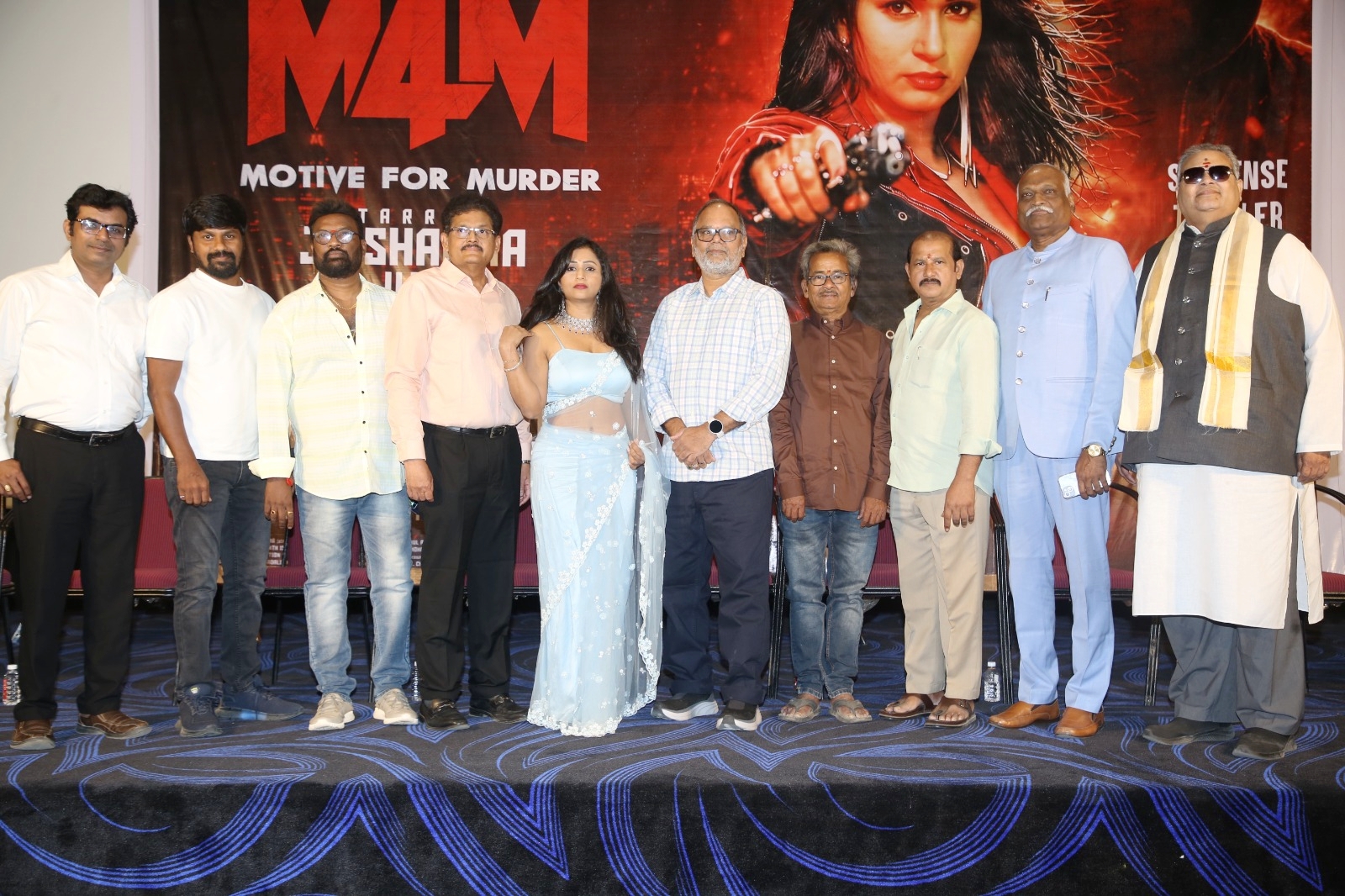 M4M cast crew guests group photo event