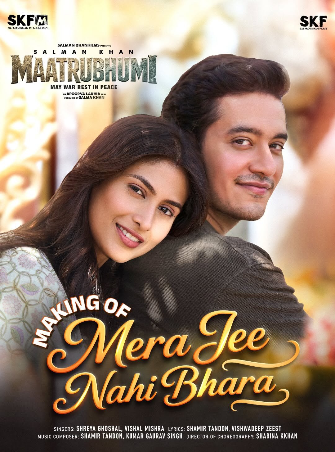 Mera Jee Nahi Bhara making video stills