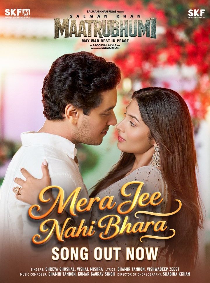 Mera Jee Nahi Bhara song launch poster