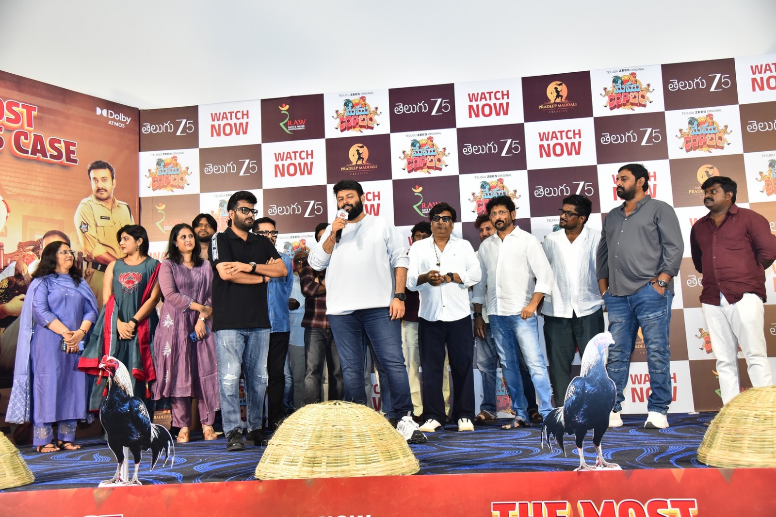 Memu Coplam cast media interaction