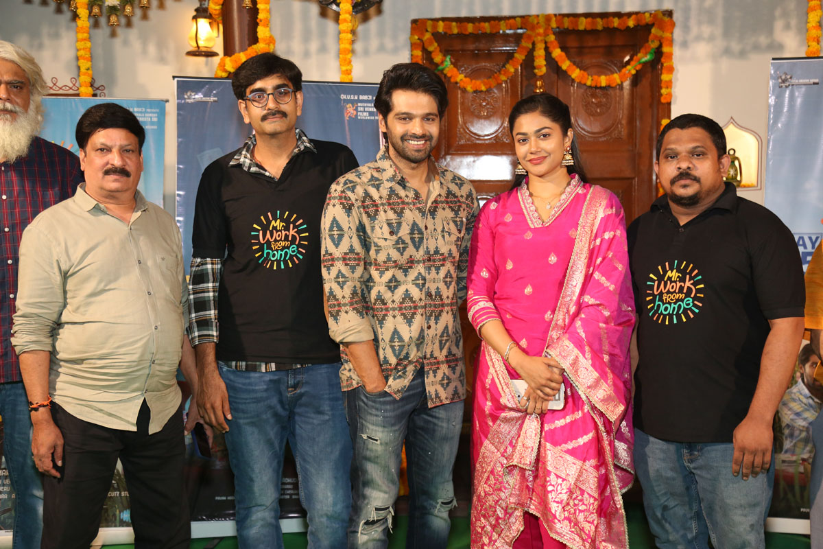 Madhudeep Chelikani, Thrigun and Payal Radhakrishna at event