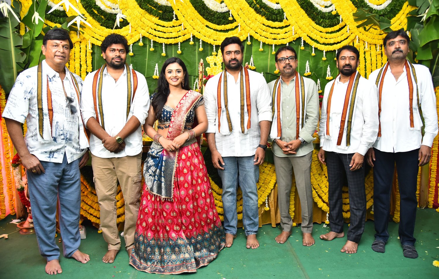 Nara Rohith at new movie pooja launch