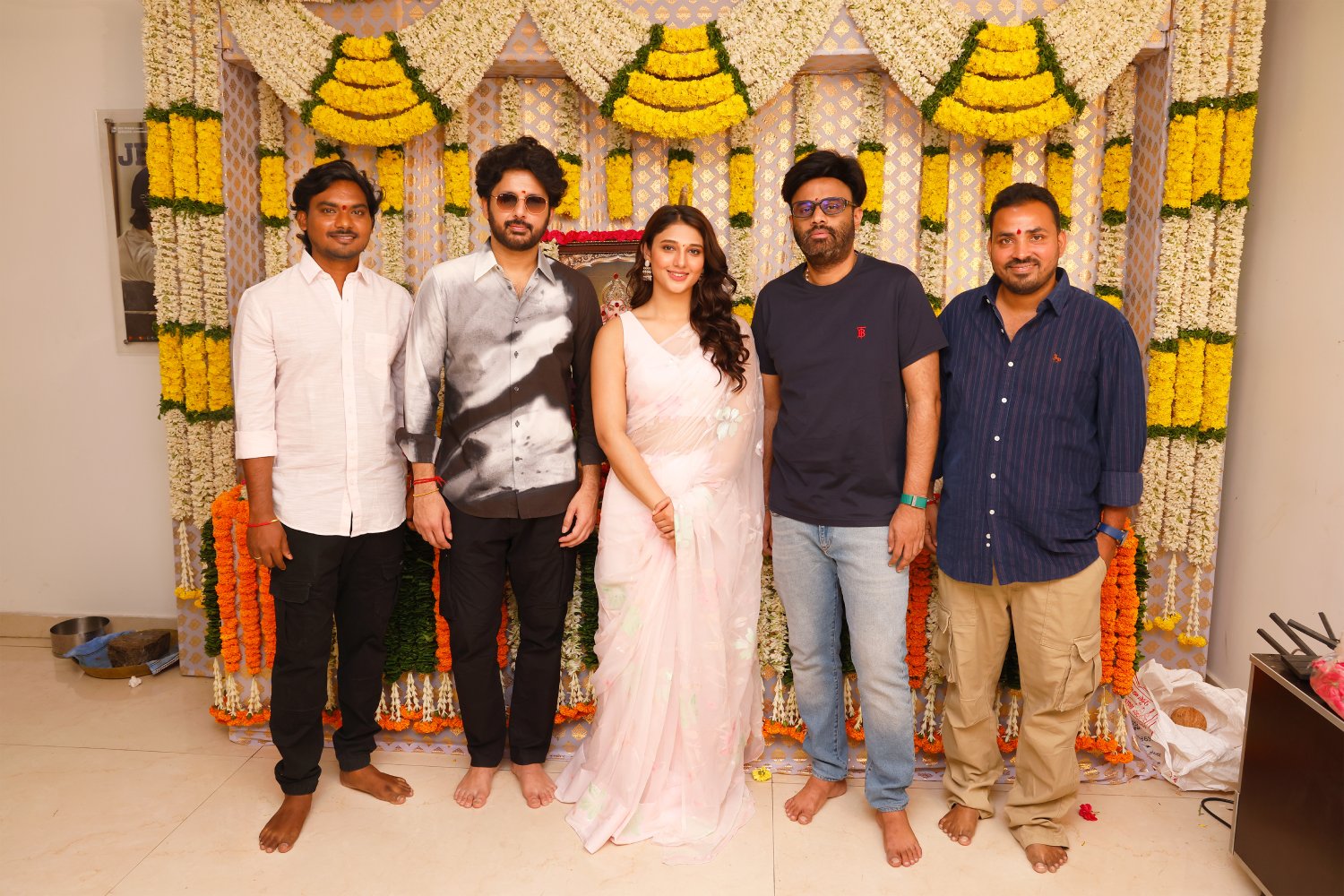 Cast and crew at film launch