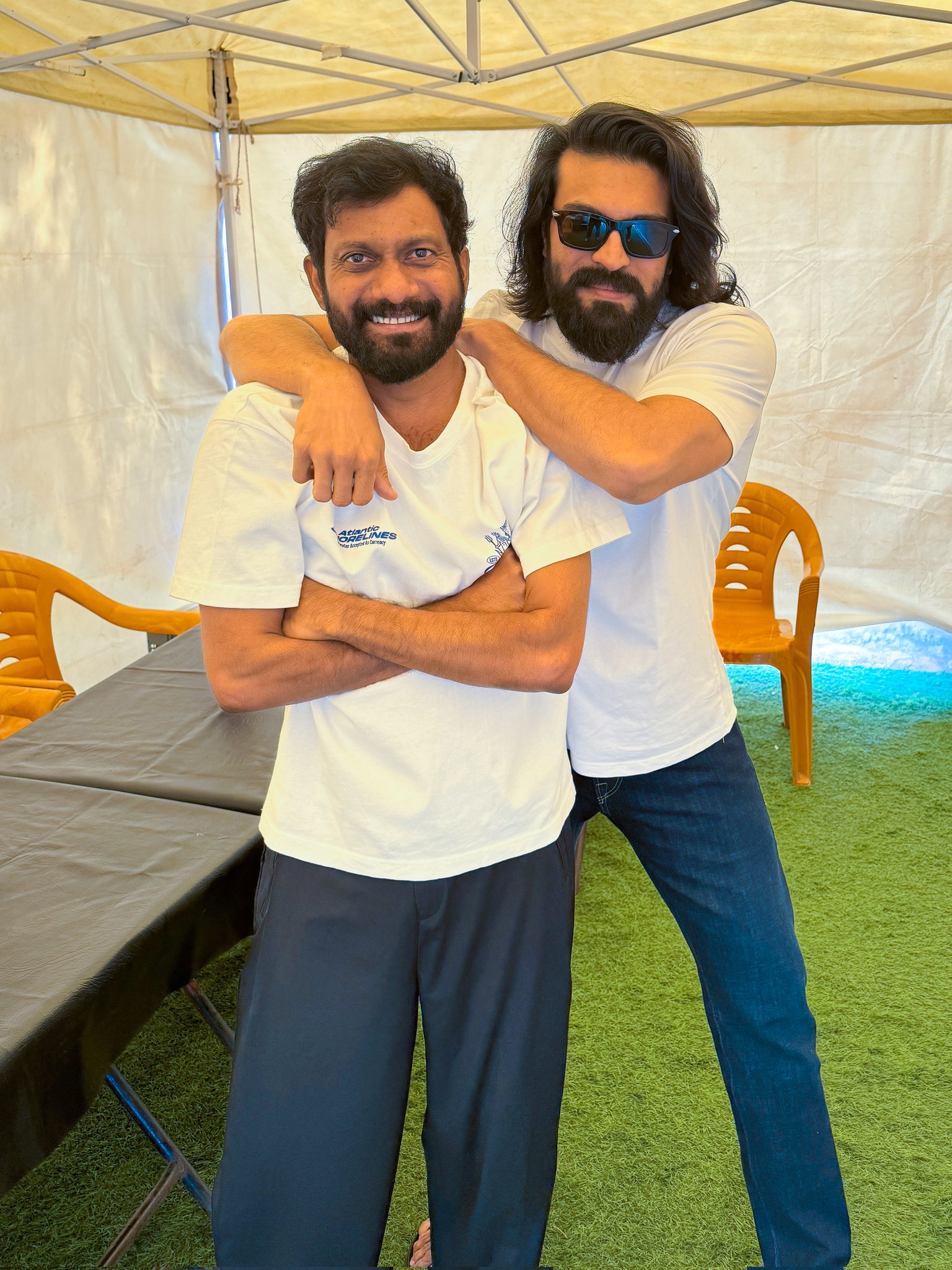 Ram Charan with Buchi Babu Sana