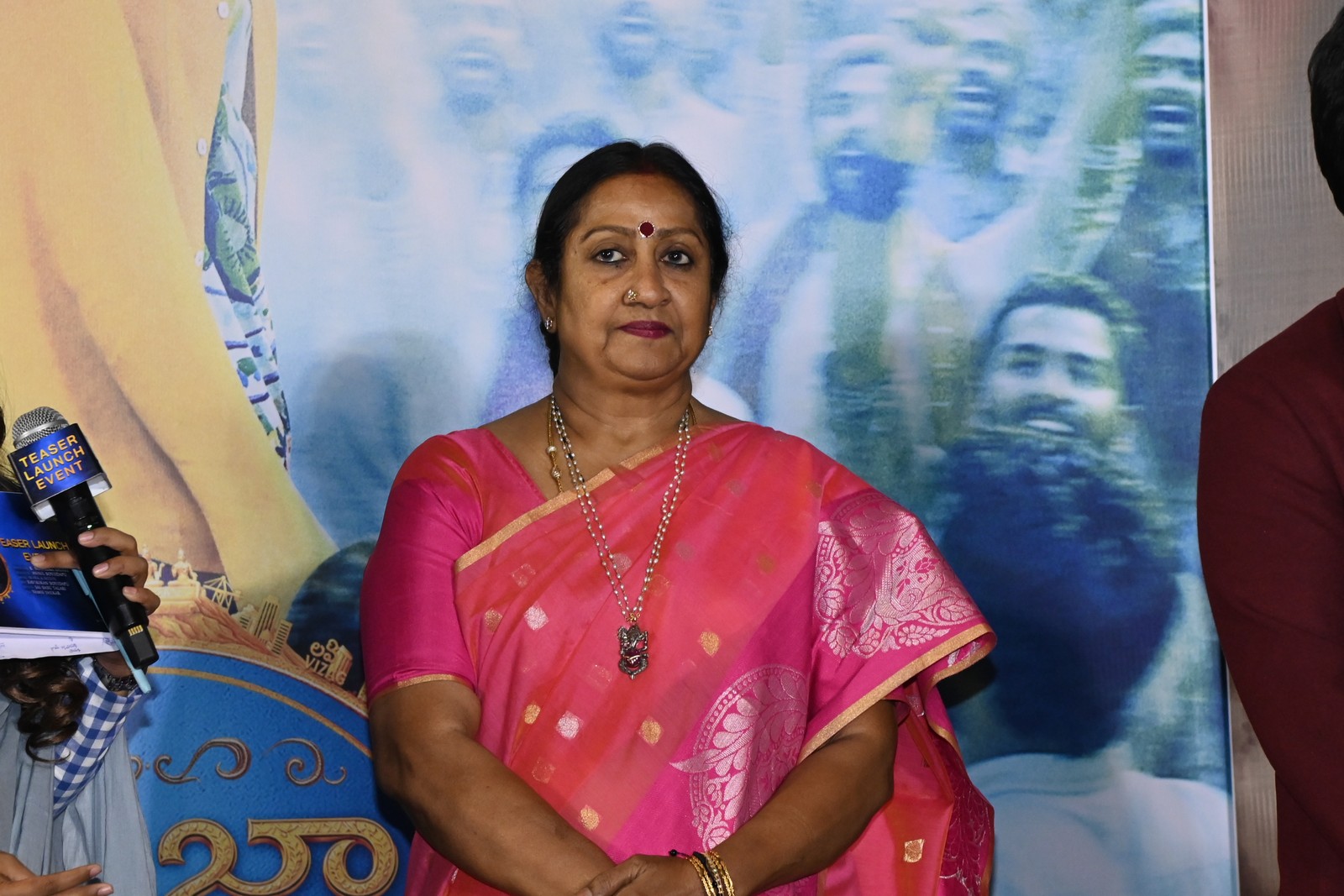 Actress Manju Bhargavi at Raja The Raja event
